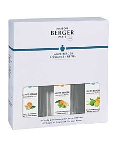 Maison Berger - Gift Pack with 3 x 250 ml Joy Lampe Berger Refills